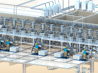 供料系統(tǒng)案例3D圖