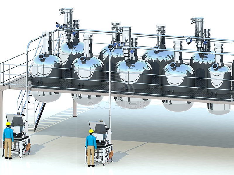 反應釜自動投料系統(tǒng)